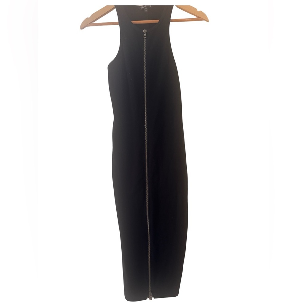 Express Black Sleeveless Stretchy Dress - Size XS 🖤